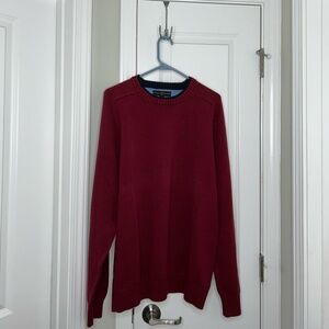 Tommy Hilfiger Men’s Red Long Sweater – Size XL